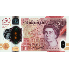 (284) Great Britain P397 - 50 Pounds (2020)